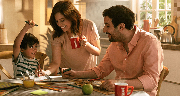 Imagen de la campaña NESCAFE