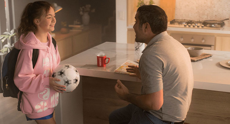 Imagen de la campaña NESCAFE